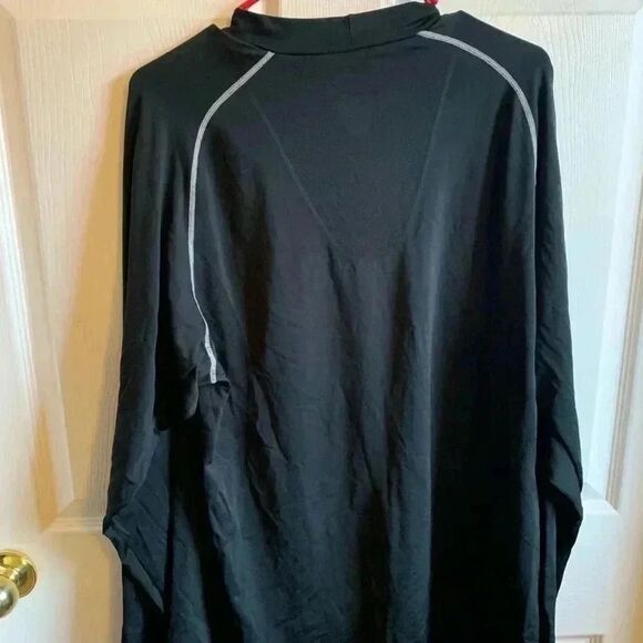 Nike Pro Mens Black Dri-Fit Fitted Base Layer Long Sleeve Shirt - Picture 3 of 5